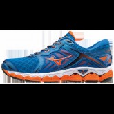Chaussures Running Mizuno Wave Sky Bleu / Orange Homme