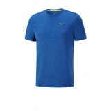 Mizuno T-shirt Impulse Core Bleu Running  Homme