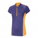 Mizuno T-shirt Mujin HZ Orange / Violet Trail Trail Femme