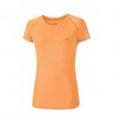 Mizuno T-shirt Tubular Helix Orange Running/Training Femme